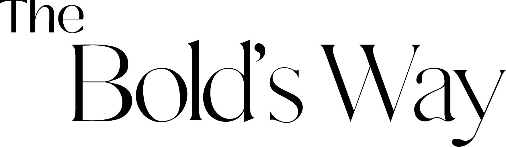 The Bold's Way