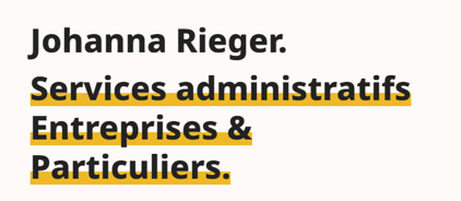 JOHANNA RIEGER (NOGLOTTE)